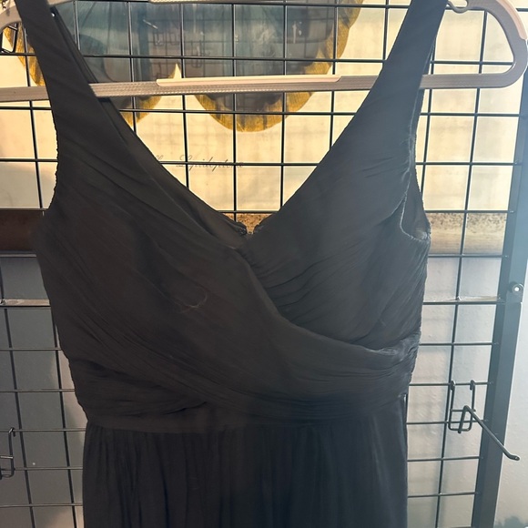 J. Crew Black Sleeveless V-Neck Cocktail Dress - Picture 3 of 10